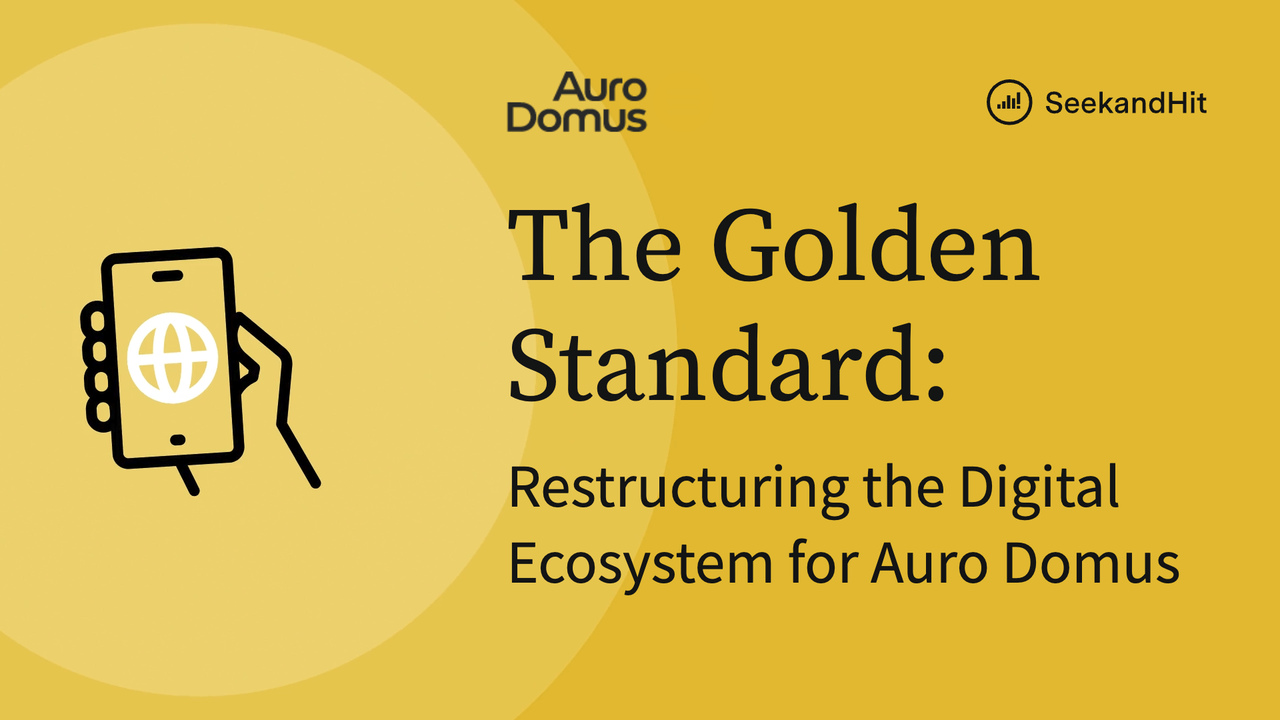The Golden Standard: Restructuring the Digital Ecosystem for Auro Domus